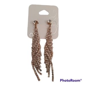 ICING Gold Crystal Earrings